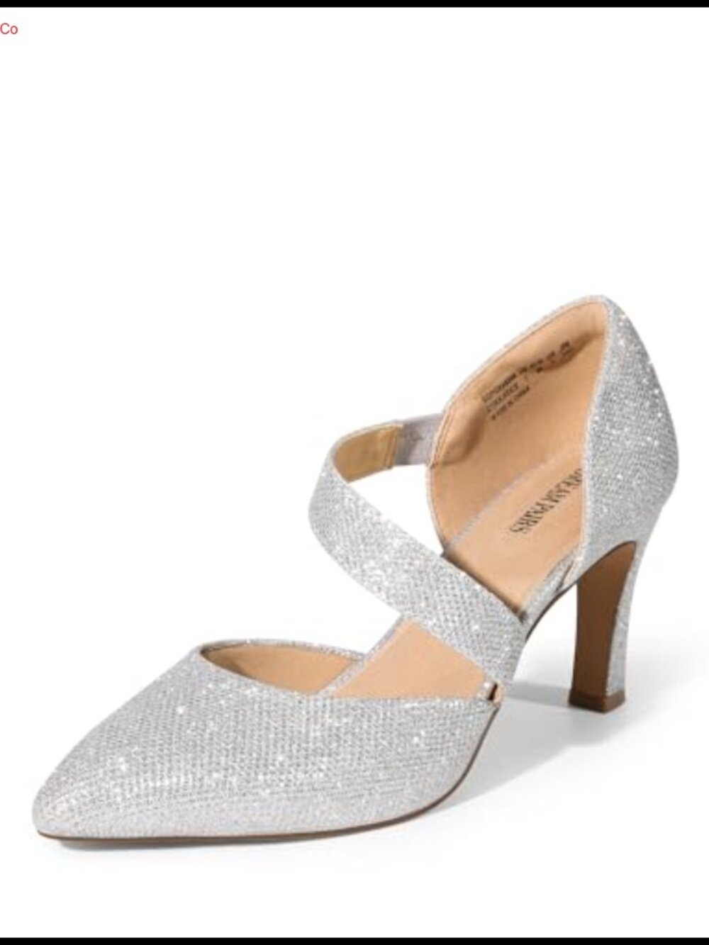 Women's Comfortable Work Pumps 3 Inch Heel Pointed Toe